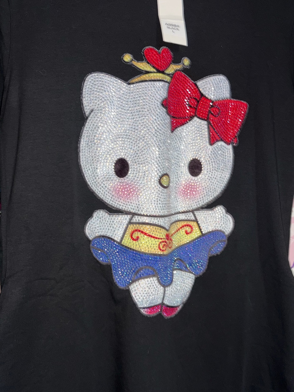Black hello kitty dress
